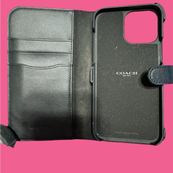 Coach IPhone 13pro max case. - Picture 2 of 5